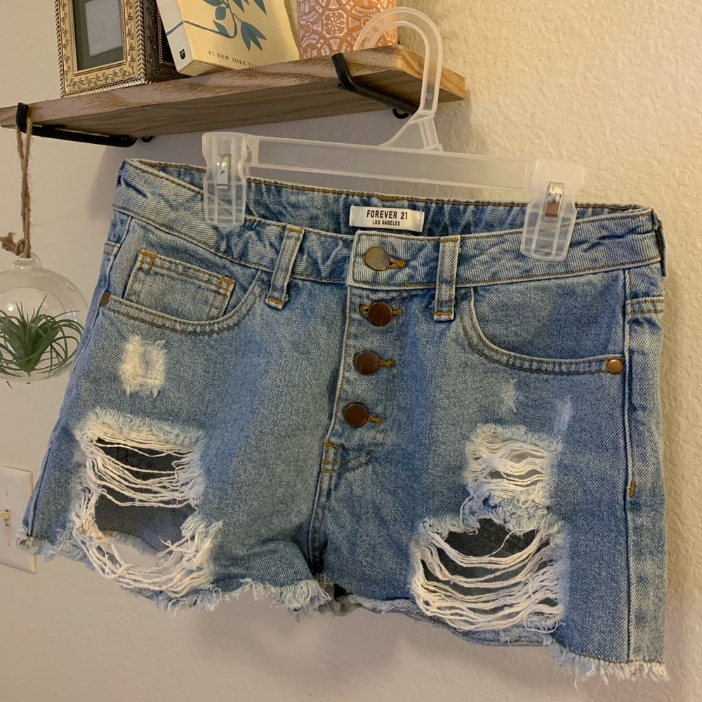 Forever21 high waisted shorts